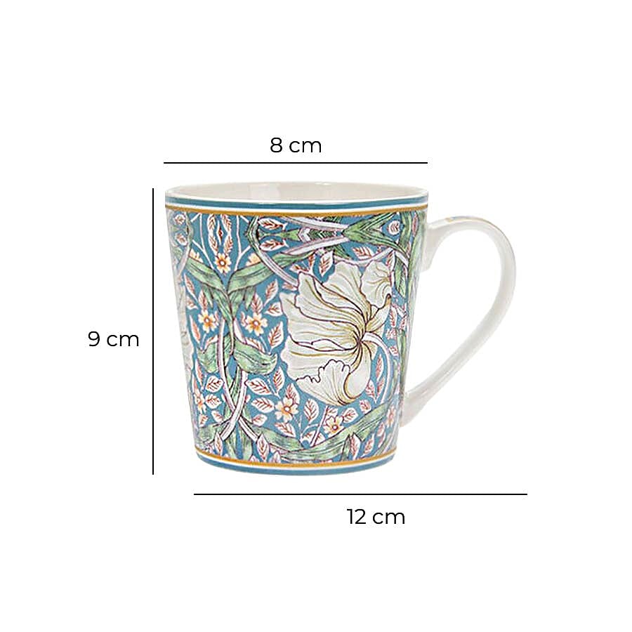 Set of 4 - Lesser & Pavey - William Morris Pimpernel Mugs - Set of 4
