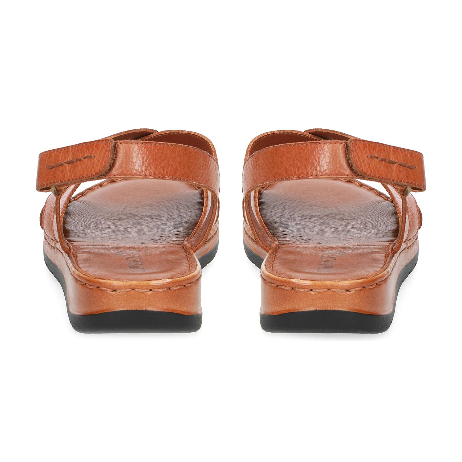 Caprice Nappa Leather Slingback Sandal in Tan (Size 5)