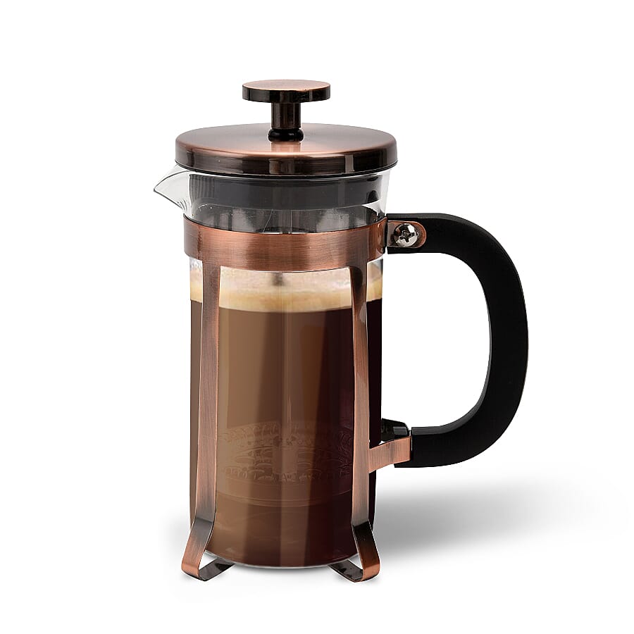 French Press Coffee Maker 350 ML - Brown