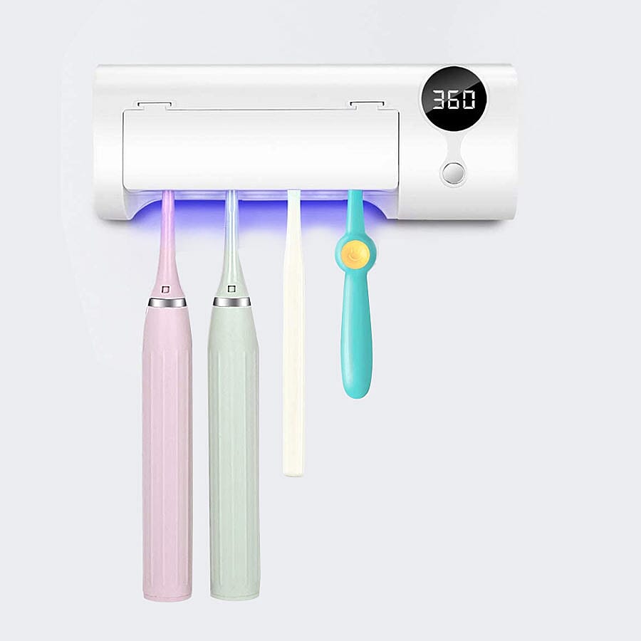 Toothbrush Sanitiser and Holder (Size 20x4x7.5 Cm)