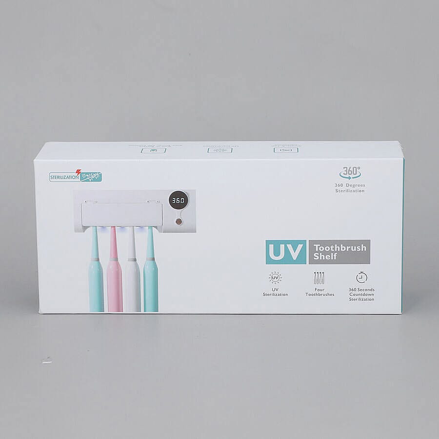 Toothbrush Sanitiser and Holder (Size 20x4x7.5 Cm)