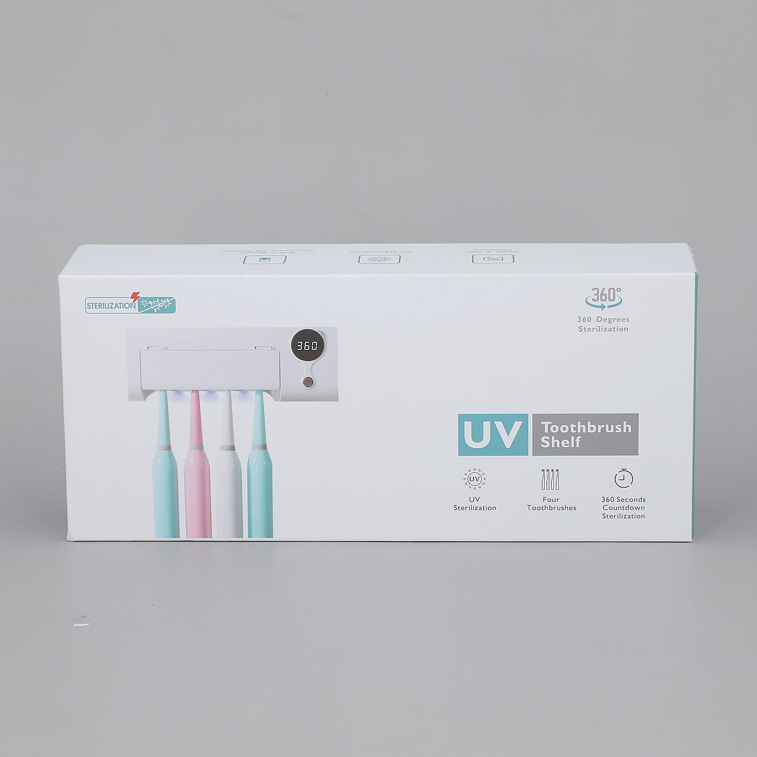 Toothbrush Sanitiser and Holder (Size 20x4x7.5 Cm)