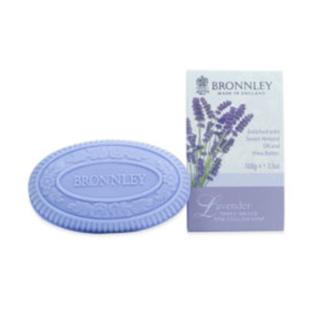 Bronnley: Lavender Triple Milled Fine English Soap - 100g