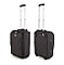 Black Cabin Bag with 55cm Extendable Arms