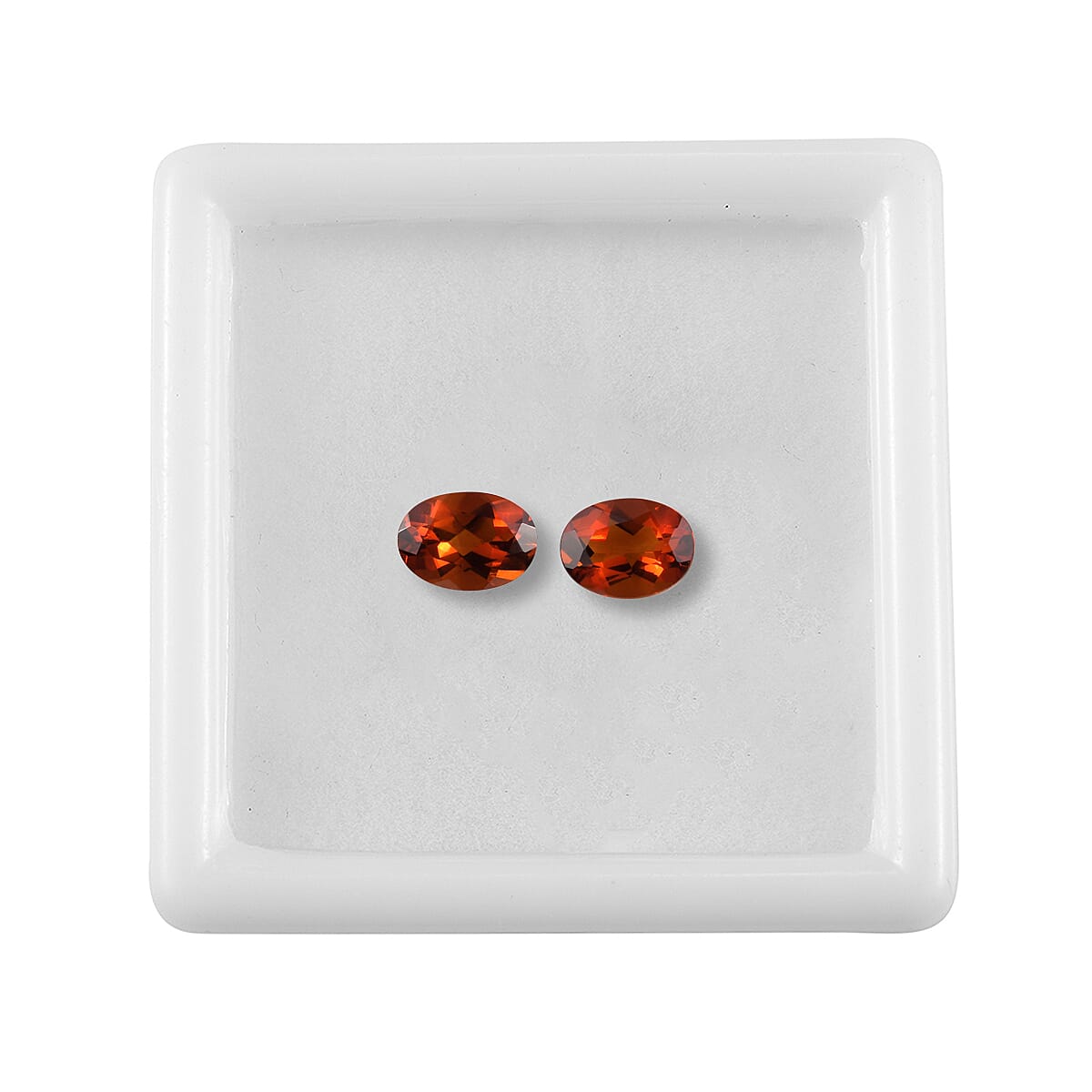 Set of  2 - Cherry Citrine Oval 7x5 mm 1.25 Ct