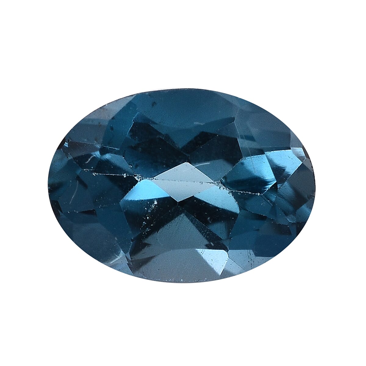London Blue Topaz Oval 7x5 mm