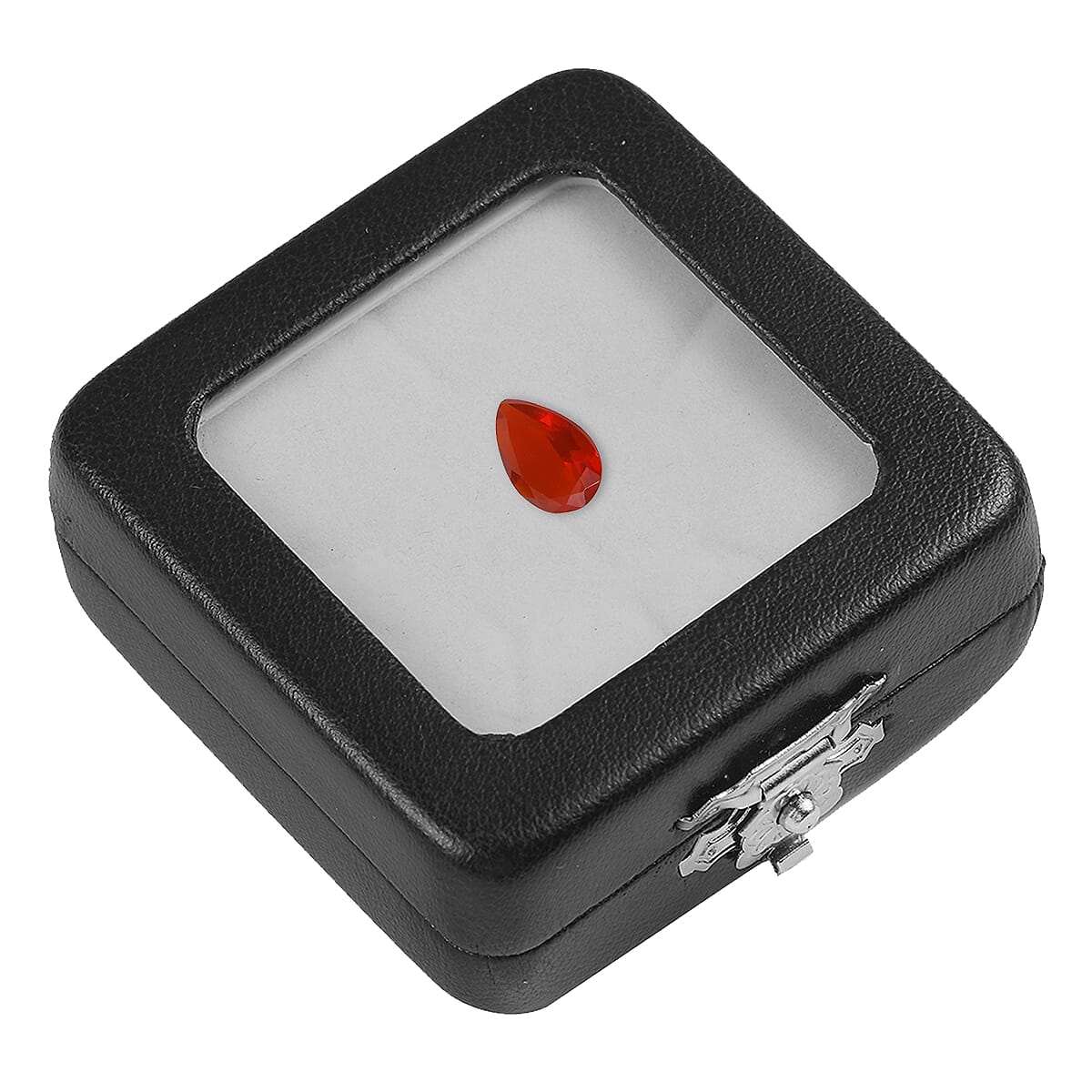 Premium Quality  Salamanca Fire Opal Pear 7x5 mm 0.44 Ct.