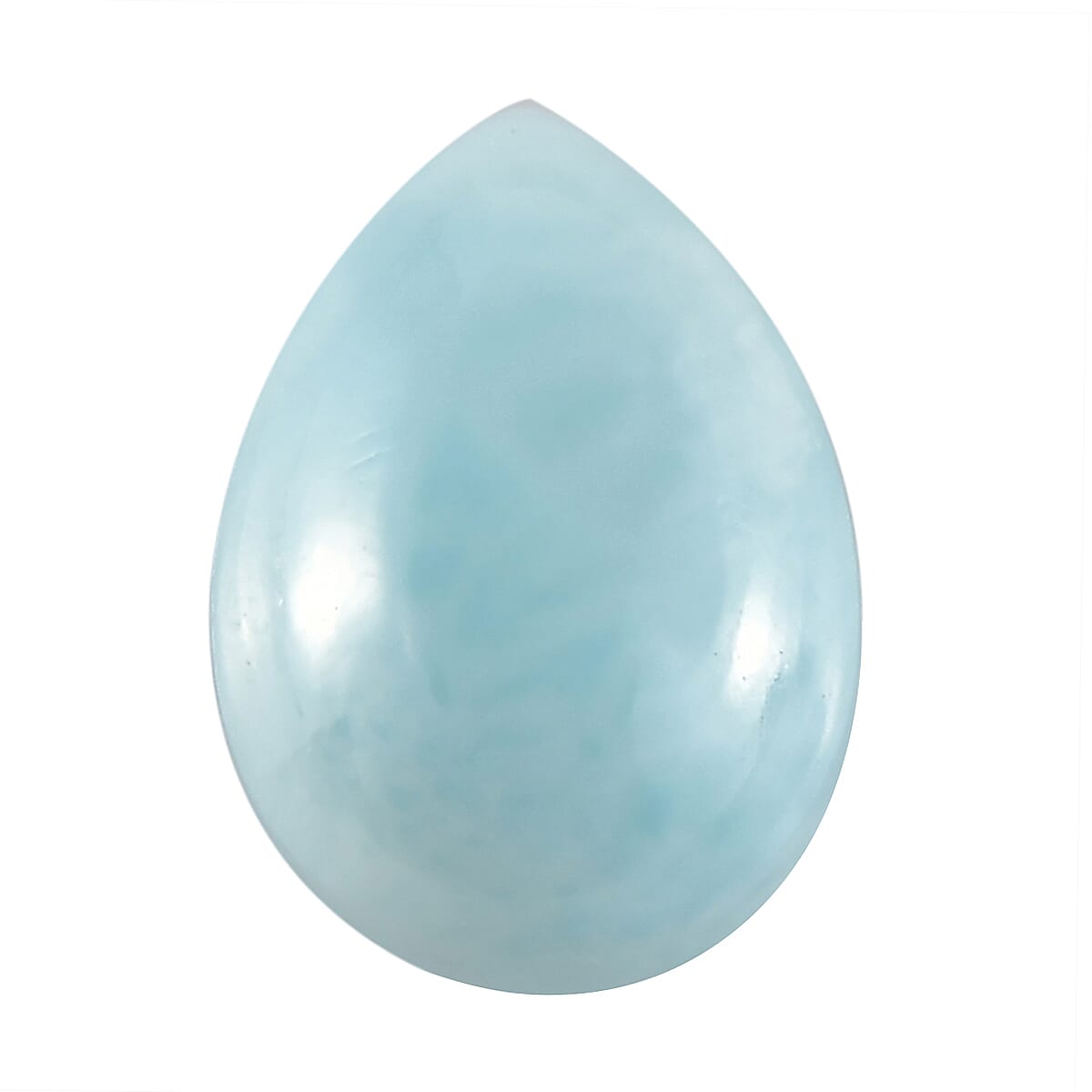 Larimar Pear 7x5 mm 0.86 Ct.