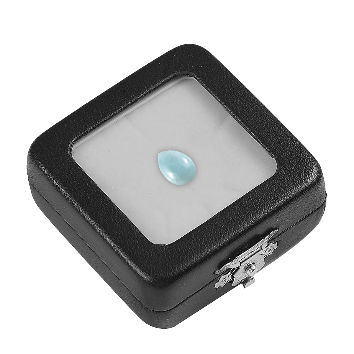 Larimar Pear 7x5 mm 0.86 Ct.