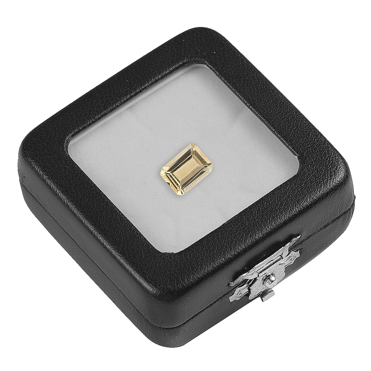 Set of 2 - Imperial Topaz Octagon 7x5 mm 0.96 Ct.