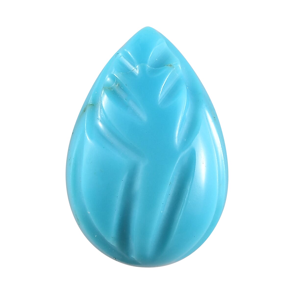 Arizona Sleeping Beauty Turquoise Pear 9x6 mm 0.95 Ct.