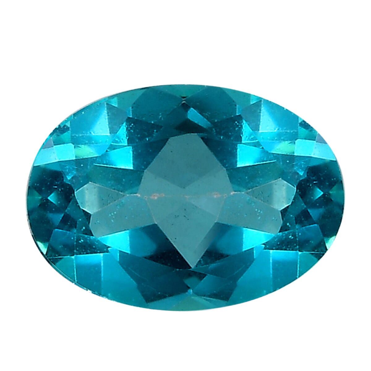 Paraiba Topaz Oval 7x5 mm 0.78 Ct.