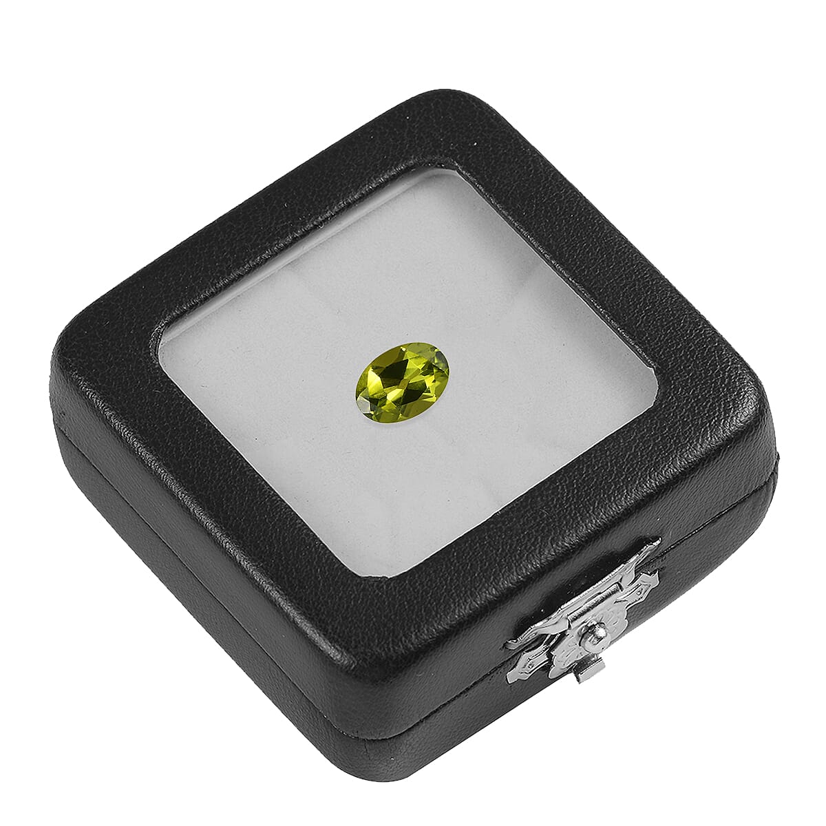 AA Hebei Peridot Oval 7x5 mm 0.73 Ct.