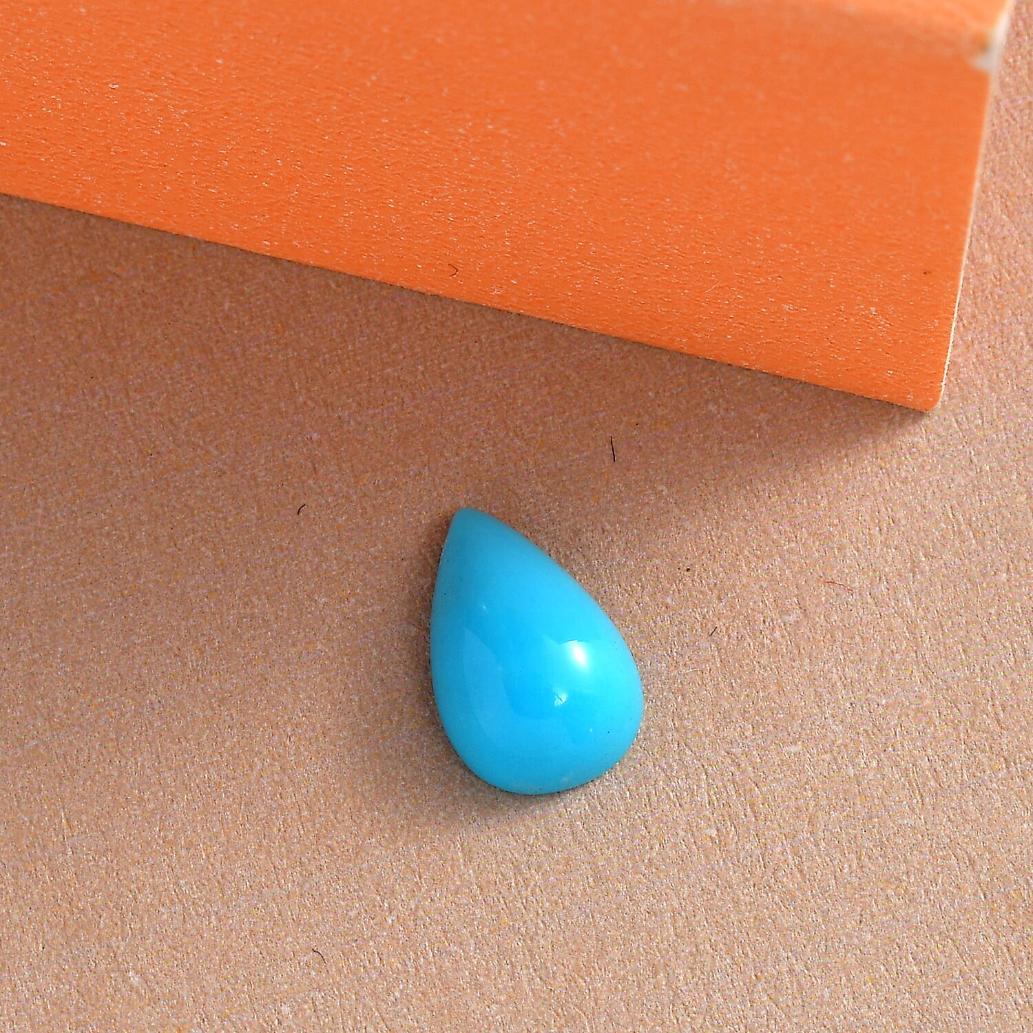AA Arizona Sleeping Beauty Turquoise Pear 7.5x5 mm 0.57 Ct.