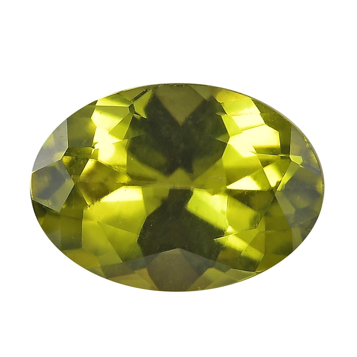 AA Peridot Arizona Oval 7x5 mm 0.74 Ct.