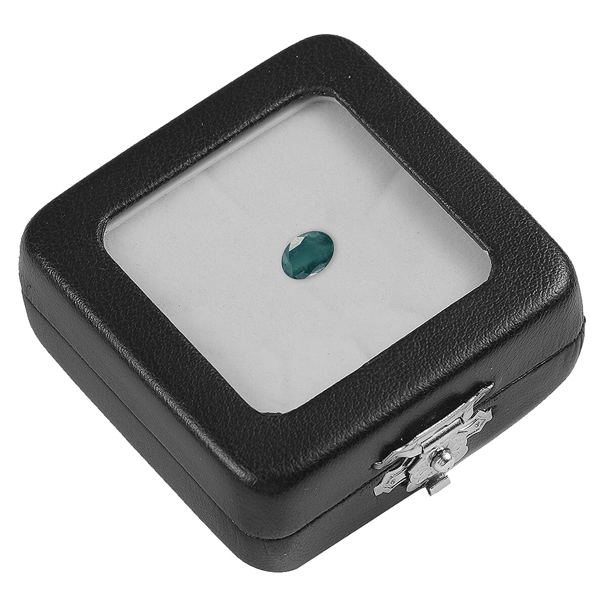 Teal Grandidierite Oval 7x5 mm 0.71 Ct.