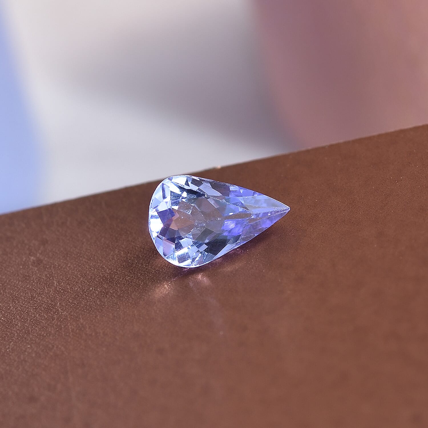 Tanzanite Pear 5.5x3.5 mm 0.22 Ct.