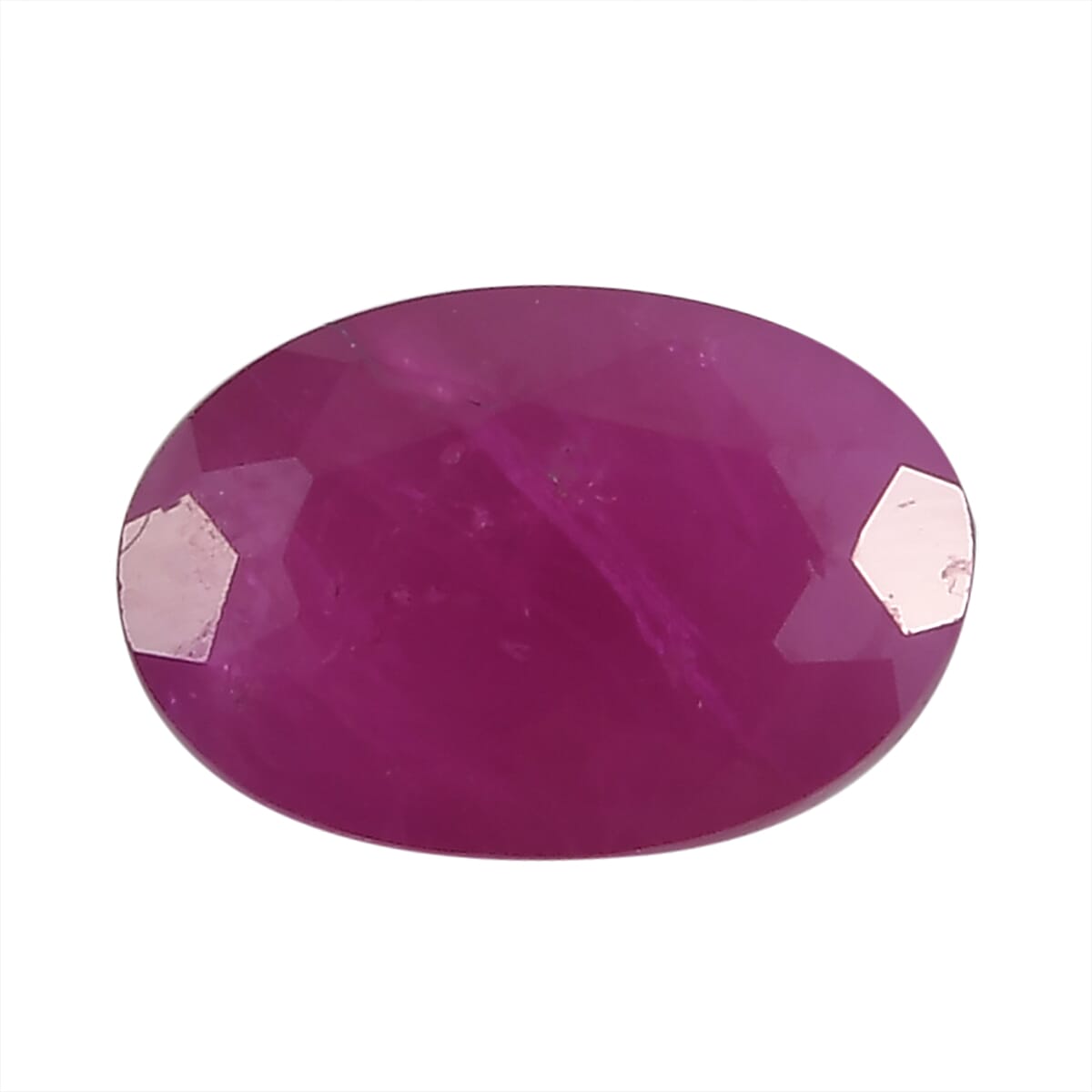 Ruby Oval 6x4 mm 0.62 Ct.