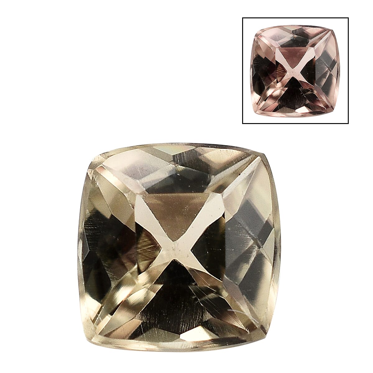 AA Turkizite Cushion 5x5mm 0.50Ct.