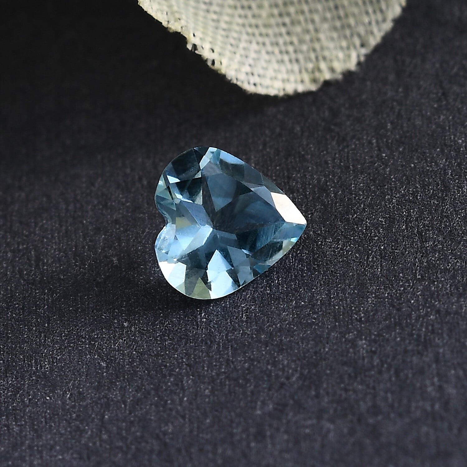 AAA Espirito Santo Aquamarine Heart 5.0mm