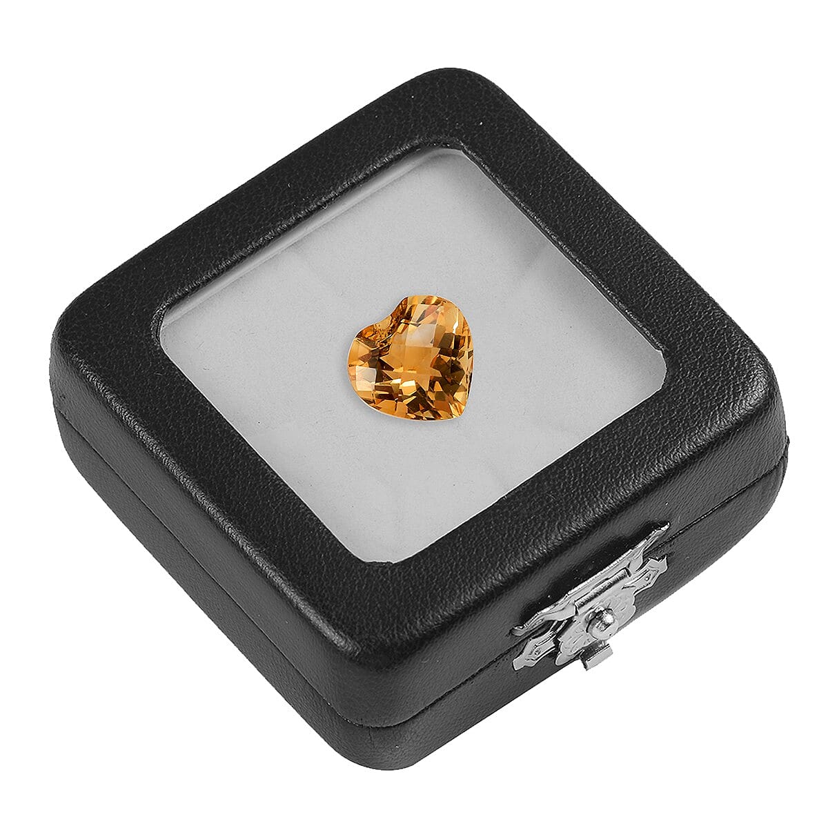 AA Citrine Heart 12.0mm 4.54 Ct