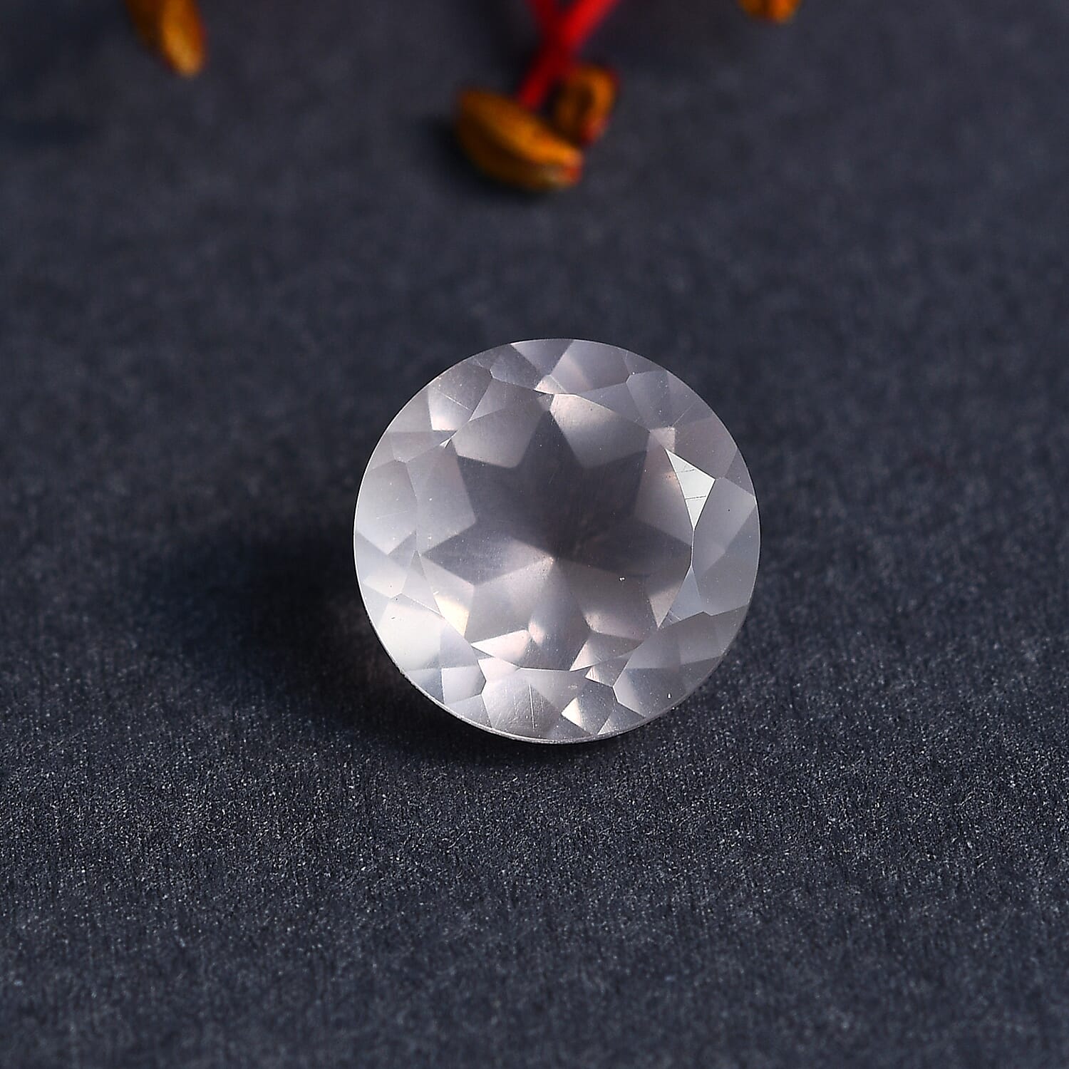 Rose Quartz Round 10.0 mm 3.23 Ct.