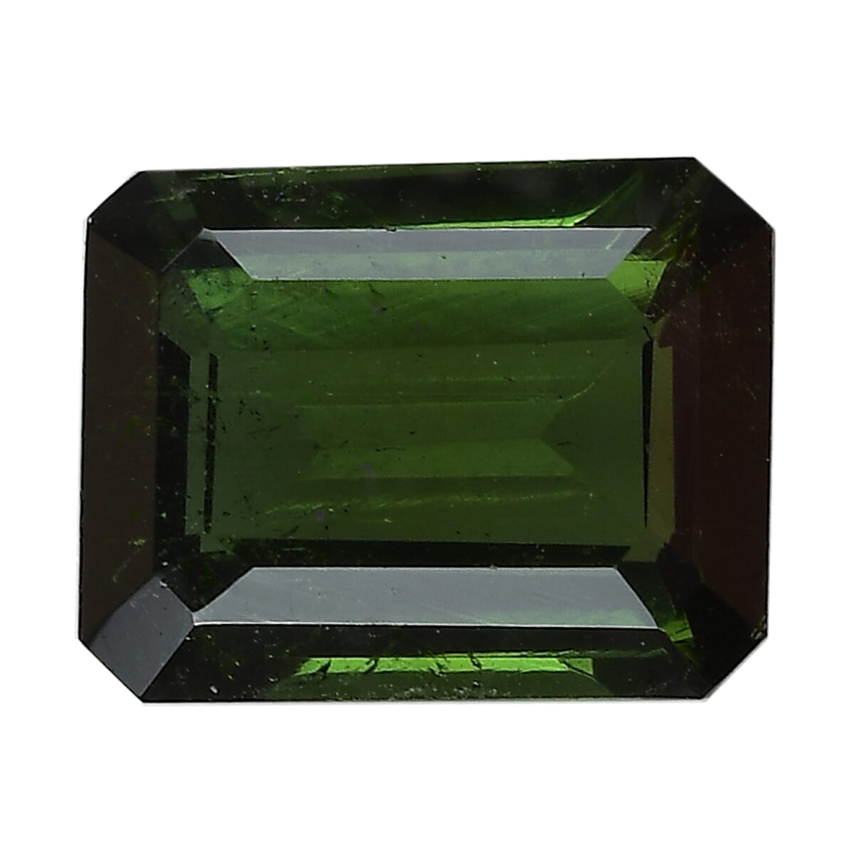 AA Green Tourmaline Octagon 9x7 mm 2.22 Ct.
