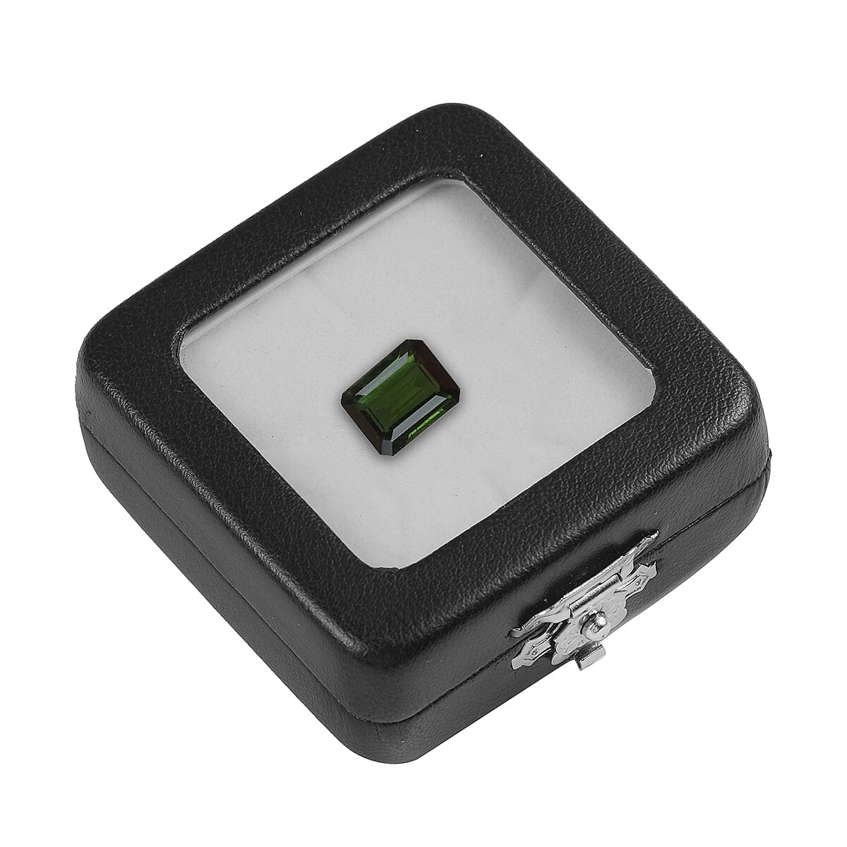 AA Green Tourmaline Octagon 9x7 mm 2.22 Ct.