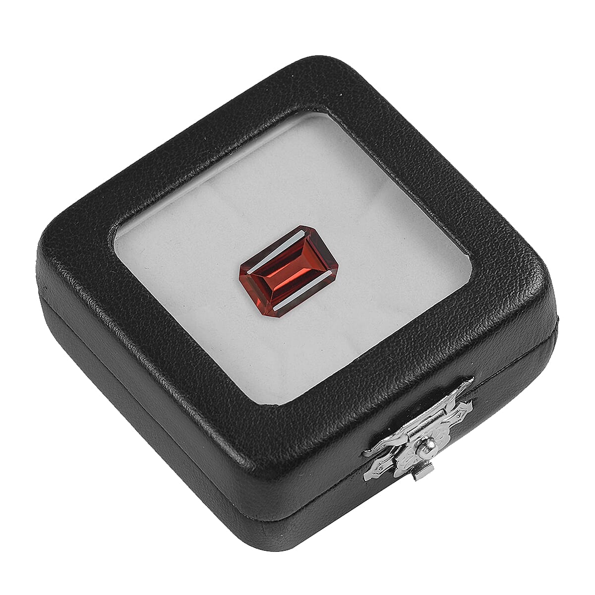 AA Red Garnet Octagon 7x5 mm 1.09 Ct.