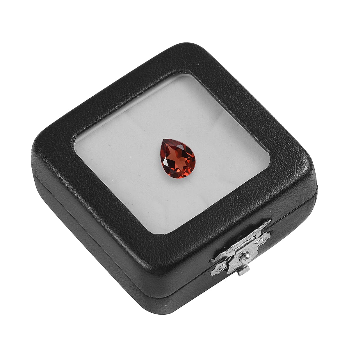 Red Garnet Pear 5x4 mm 0.25 Ct.