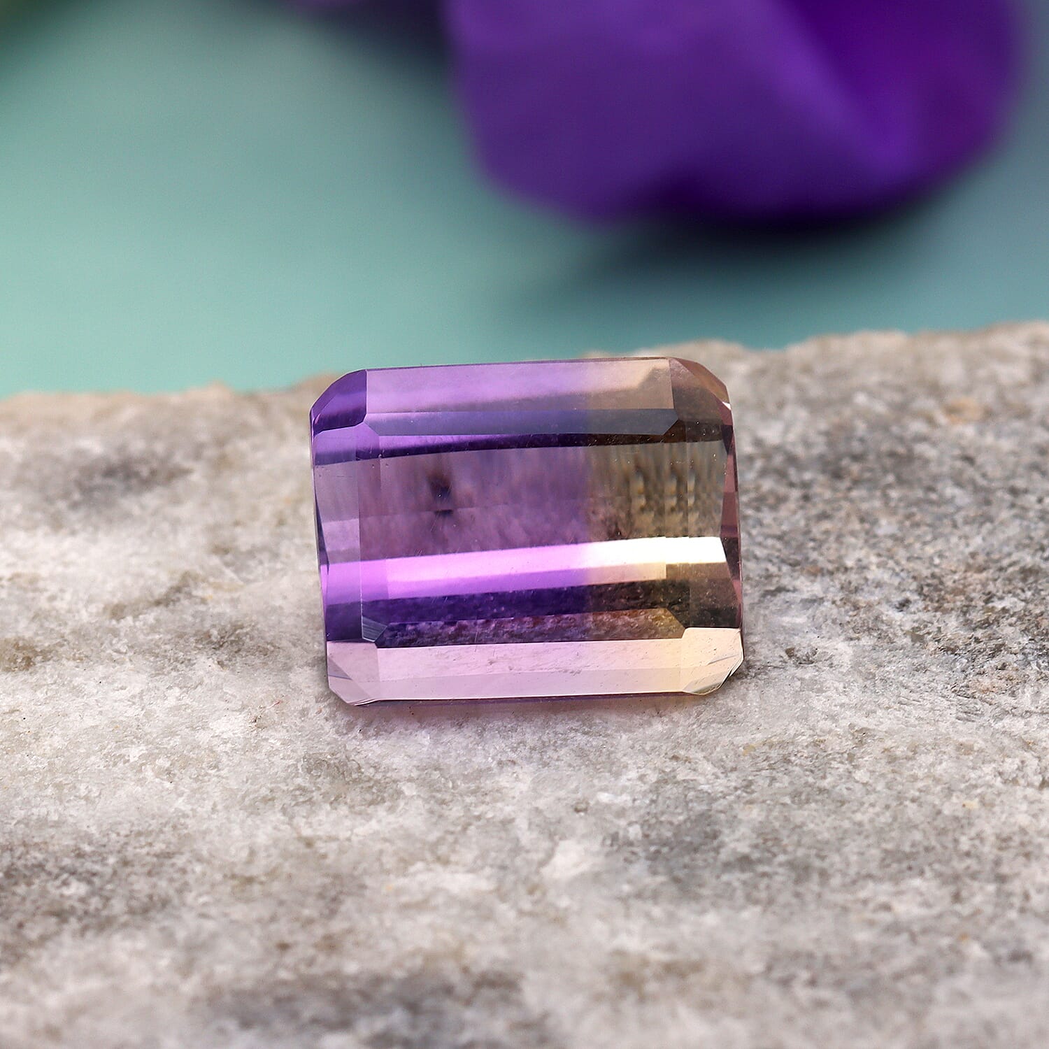 Ametrine Octagon 10x8 mm 2.82 Ct.