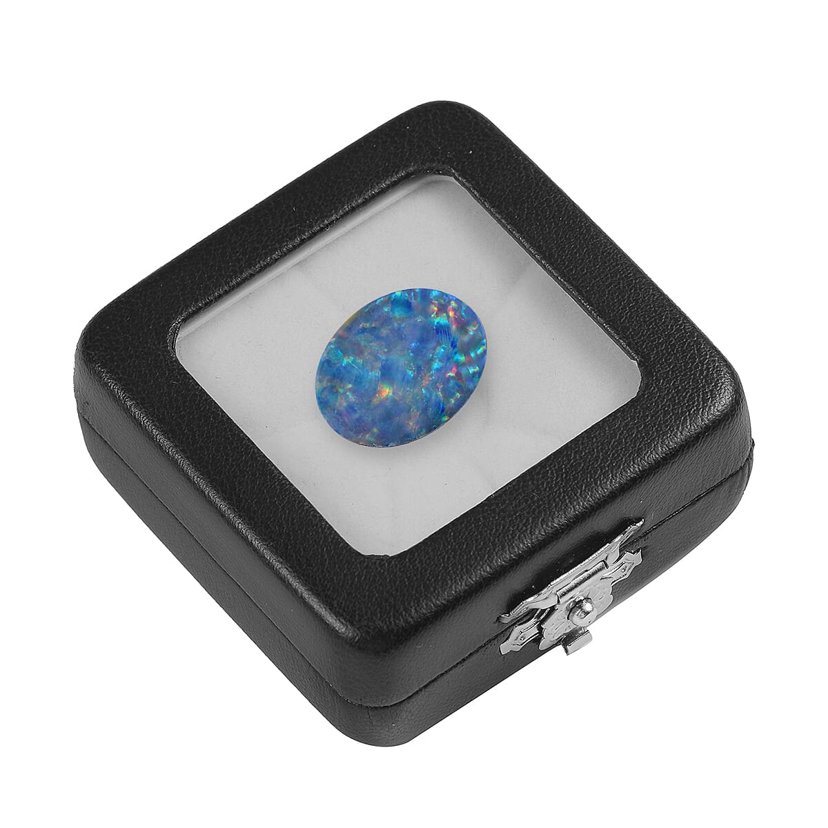 Australian Boulder Opal Oval 14x12 mm 4.12 Ct.