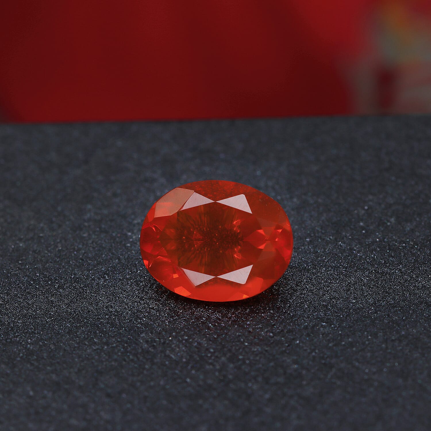 AAA Salamanca Fire Opal Oval 9x7 mm 1.26 Ct