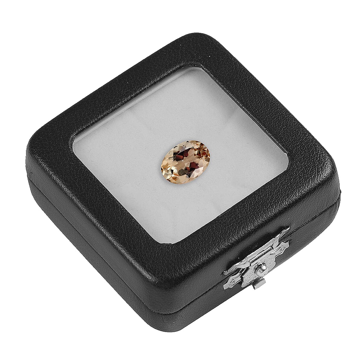 Imperial Topaz Oval 7x5 mm 0.76 Ct.