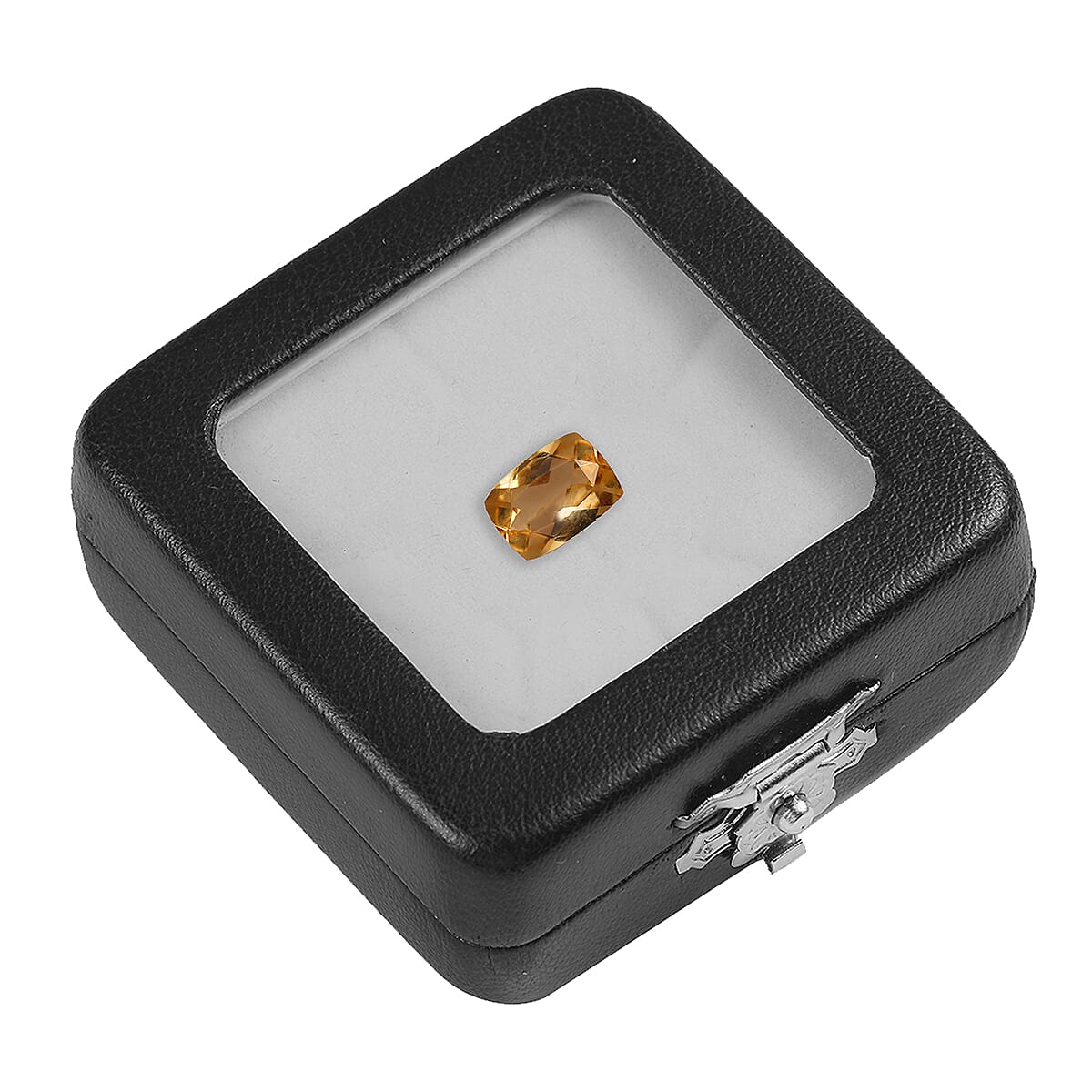 AA Imperial Topaz Cushion 7x5 mm 0.92 Ct.