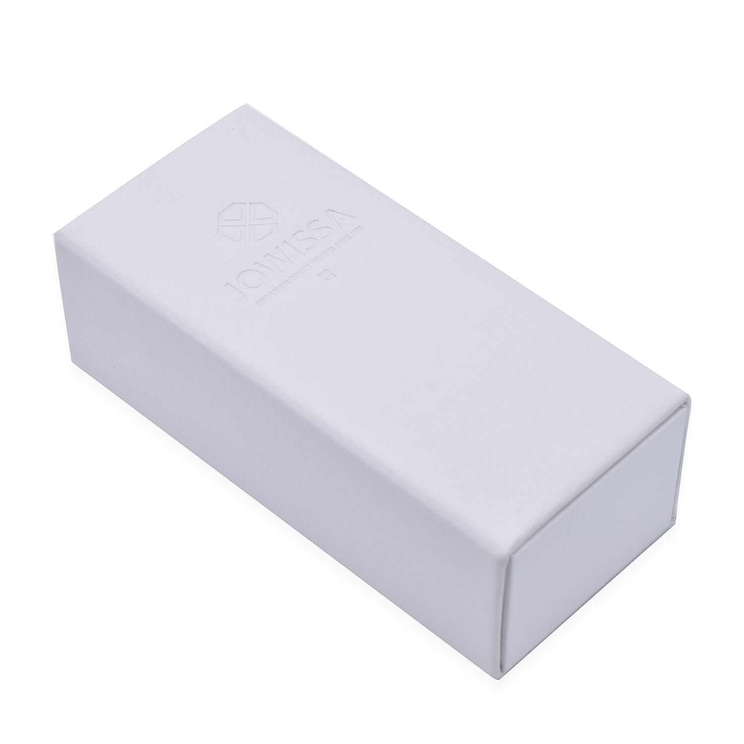 JOWISSA SWISS Ronda Diamond Cut and Crystal Studded Purple Enamel Dial FACET Watch with Rose Gold Tone Mesh Band