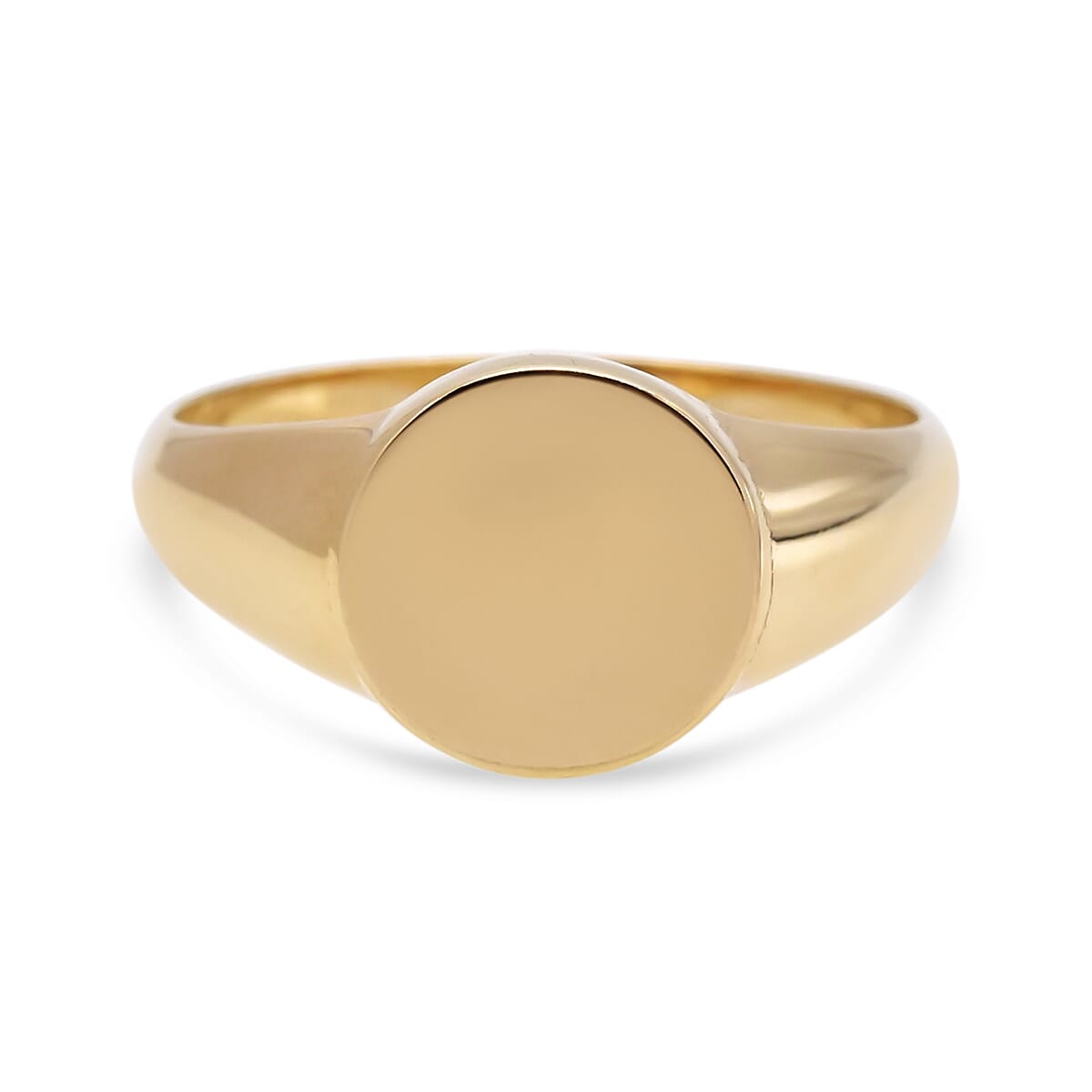 9K Yellow Gold Signet Ring