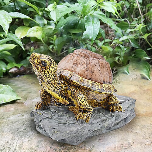 Decorative Solar Tortoise Outdoor Light