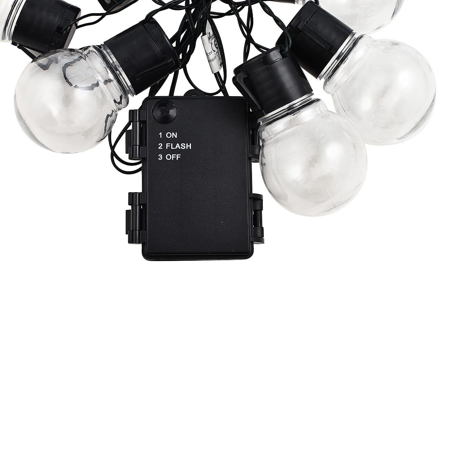 Battery Operated - 10 Retro Bulb Lights -