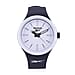 Reebok Water Resistant Sports Watch with Silicone Strap in Black and White