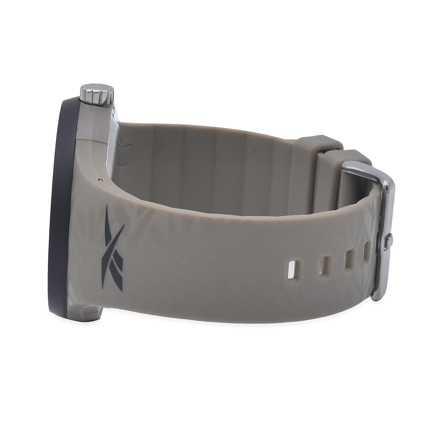 Reebok Water Resistant Sports Watch with Silicone Strap in Grey