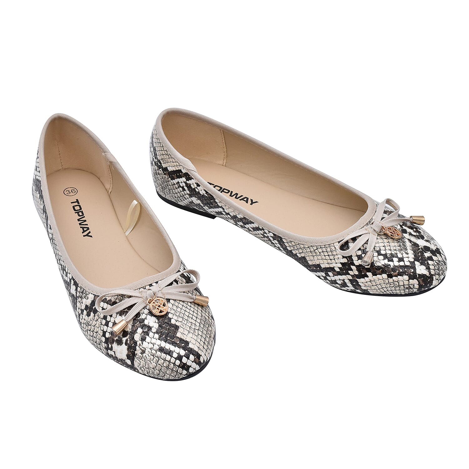 Black Patch Slip-On Shoe (Size 3)