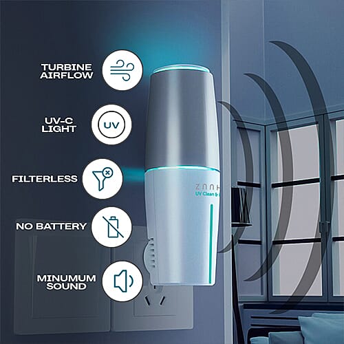 Zaahn UV Clean and Pure Portable Air Purifier