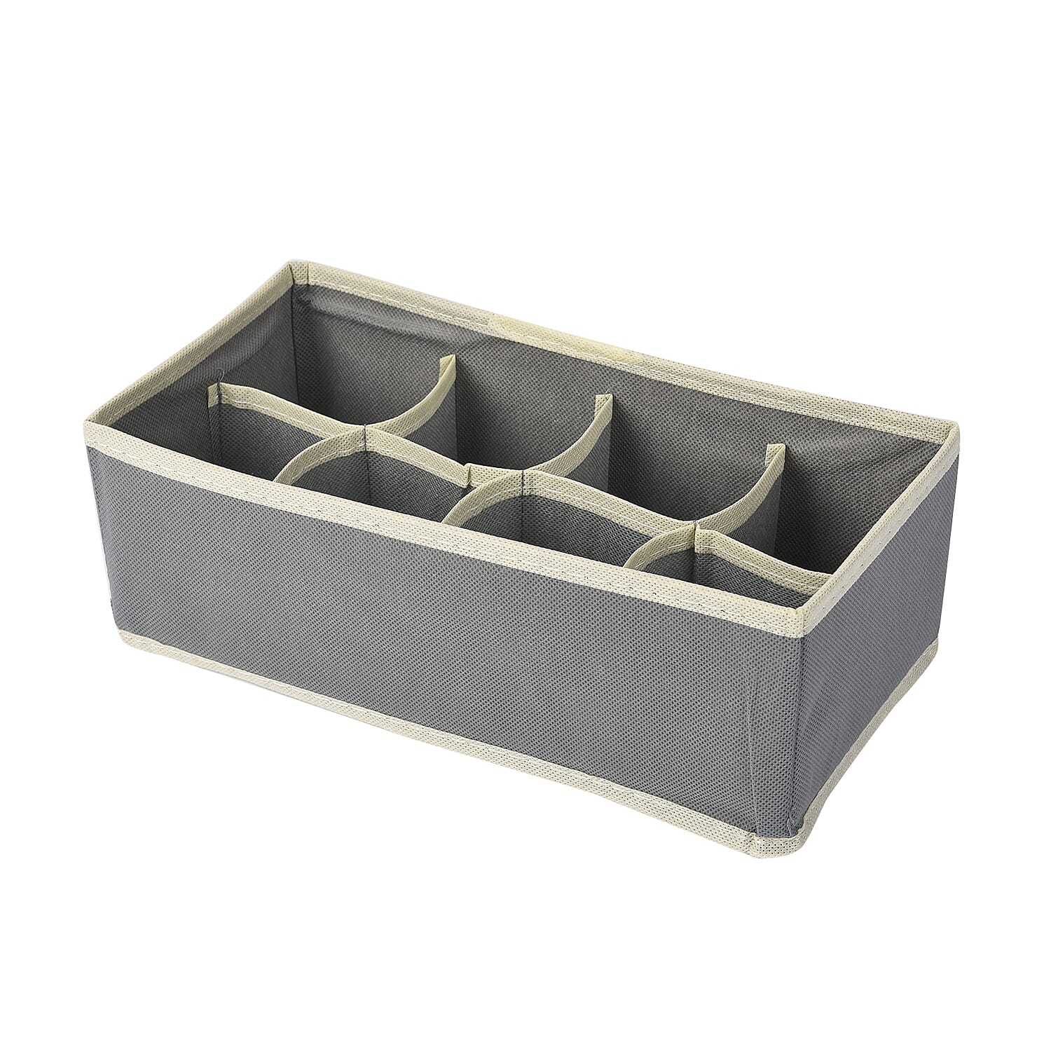 Set of 4 - Space Saver And Smart Organisers - Grey