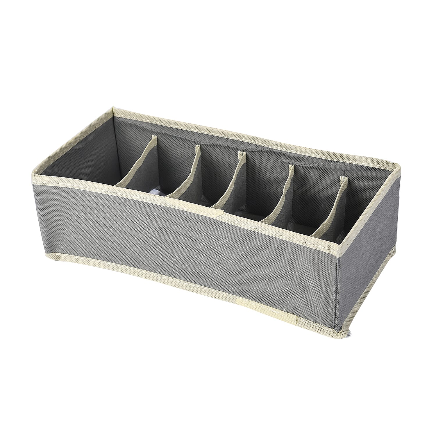 Set of 4 - Space Saver And Smart Organisers - Grey