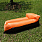 Inflatable Sofa with Drawstring Bag (Size:200x70 cm) - Orange