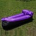 Inflatable Sofa with Drawstring Bag (Size:200x70 cm) - Purple