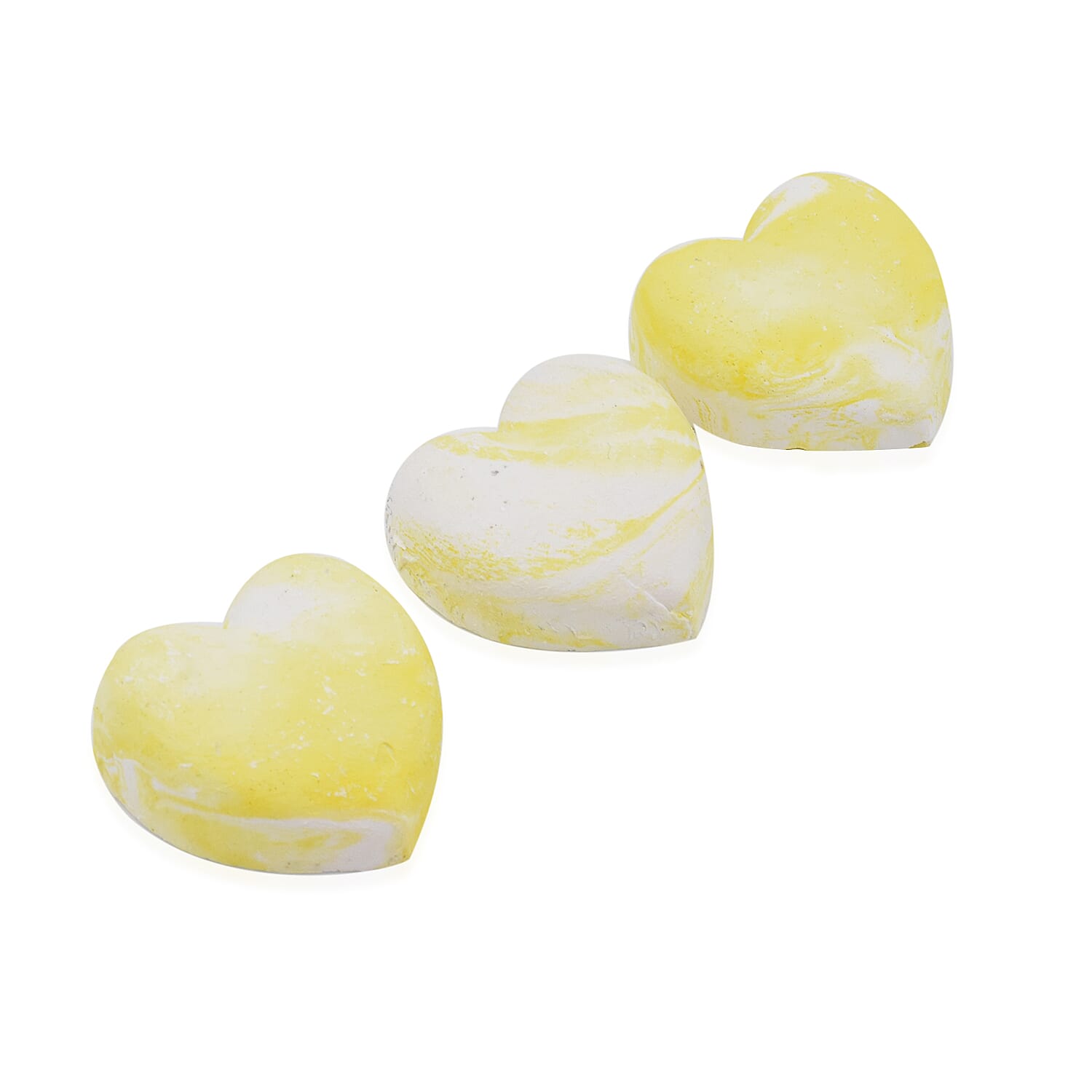 Emotif Hestia Freshener Hearts (6 Pcs) - White and Yellow