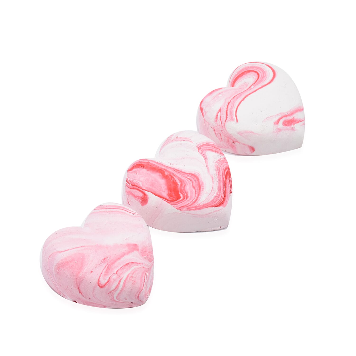 Emotif Antheia Freshener Hearts (6 Pcs) - White, Pink and Red