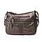 Multi Pocket Crossbody Bag with Zipper Closure and Adjustable Shoulder Strap (Size 30x20x11cm) - Grey